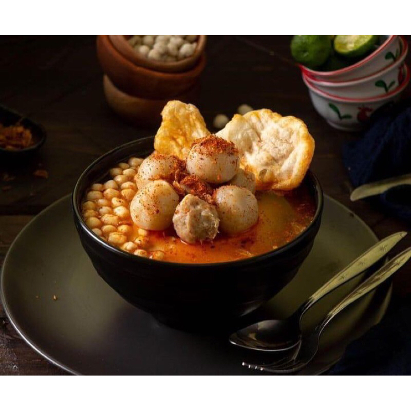 

Baso Aci Ayam Suwir Pedas Khas Garut