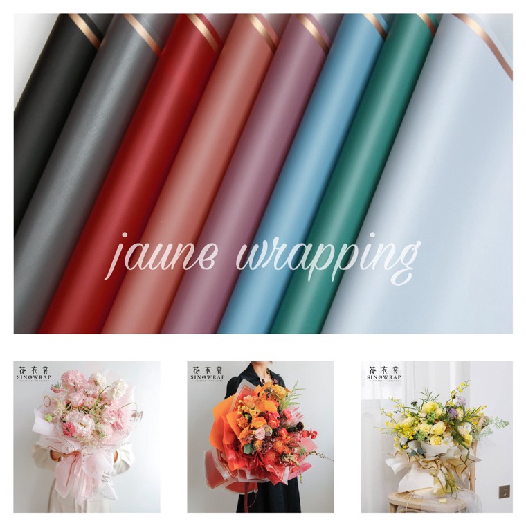 

Lebih Istimewa 1PAK2LEMBAR JBA Kertas Buket Bunga Flower Wrapping Paper Cellophane