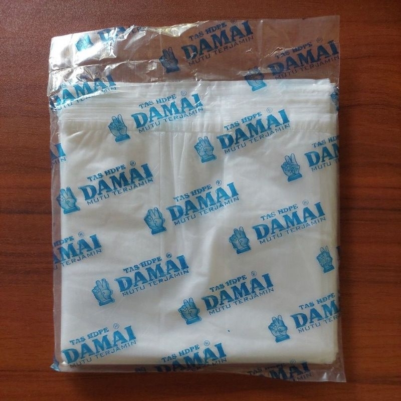 KANTONG PLASTIK DAMAI BIRU 15