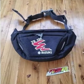 Tas Waist bag Tas Pinggang Suzuki TS125 Tas Trabas Adventur Tas Trail