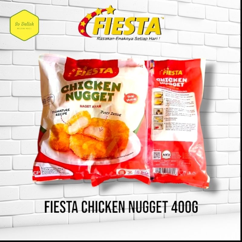 

Fiesta chicken nugget 400g