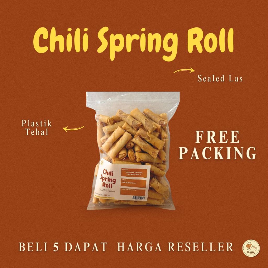 

SPRING ROLL | CHILI SPRING ROLL 300GR