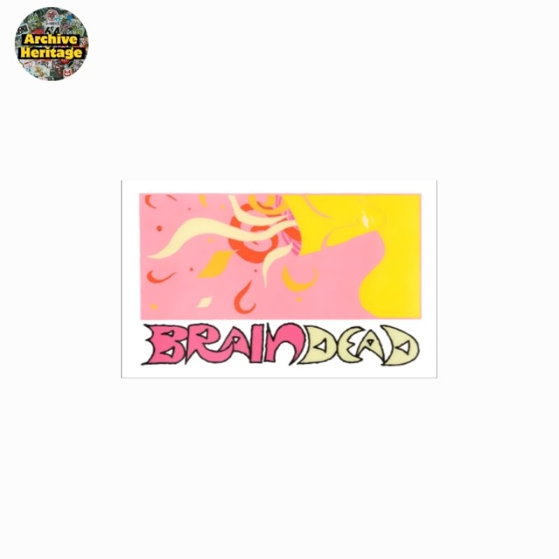 

sticker Brain Dead clothing brand streetwear hypebeast stiker