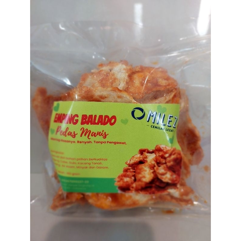 

Emping balado pedas manis