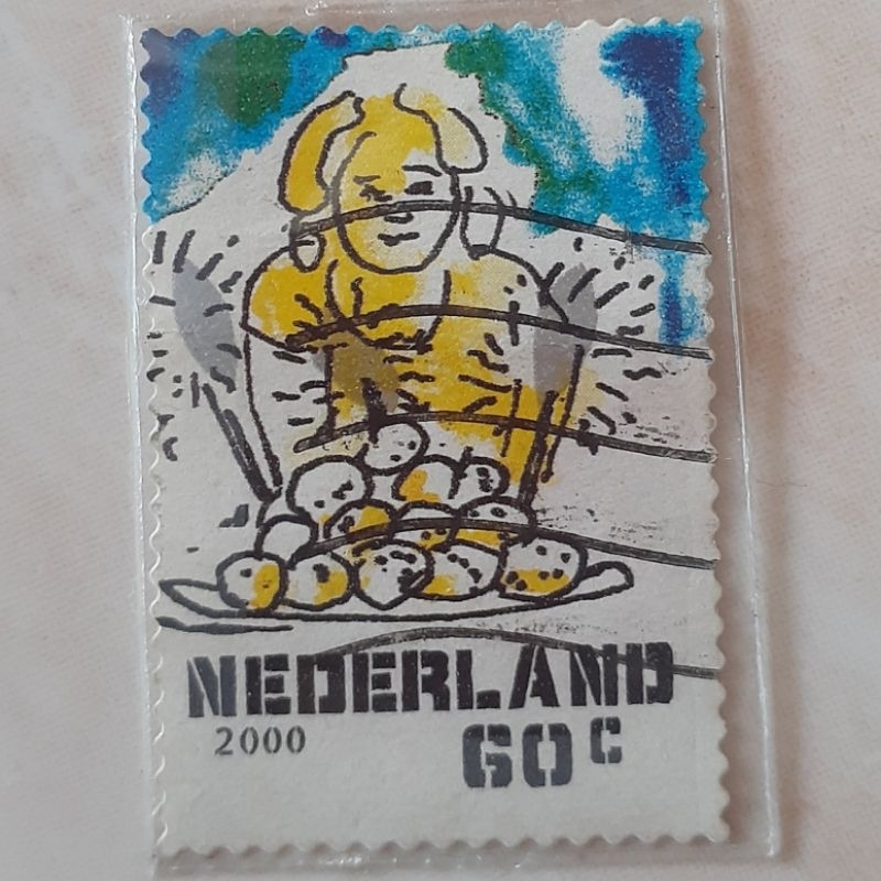 

Perangko Belanda December Stamps 2000 (Woman Carrying Plate of Food) Tahun 2000