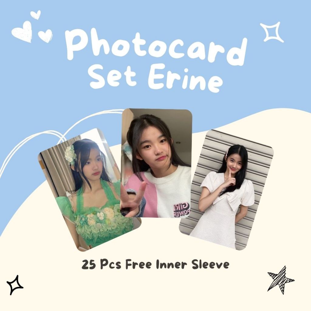 

JKT48 PC PHOTOCARD TERMURAH SET ERINE BOLAK BALIK LAMINASI GLOSSY LARIS MURAH LENGKAP ALL MEMBER FANMADE FREYA SHANI ADEL AZIZI ZEE CHRITSY INDIRA CALLIE ONIEL