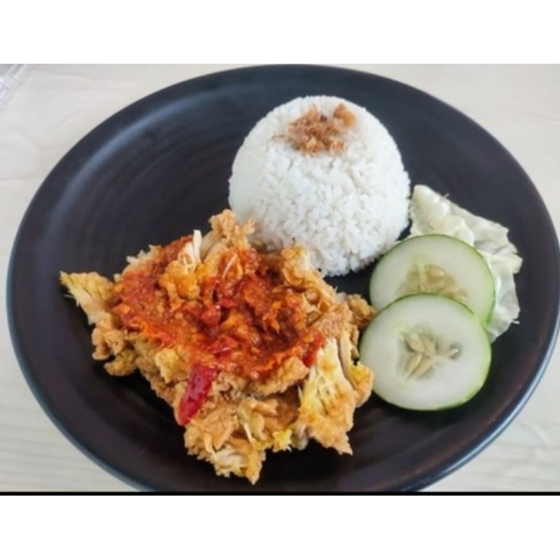 

Paket Ayam Geprek + Es teh jumbo
