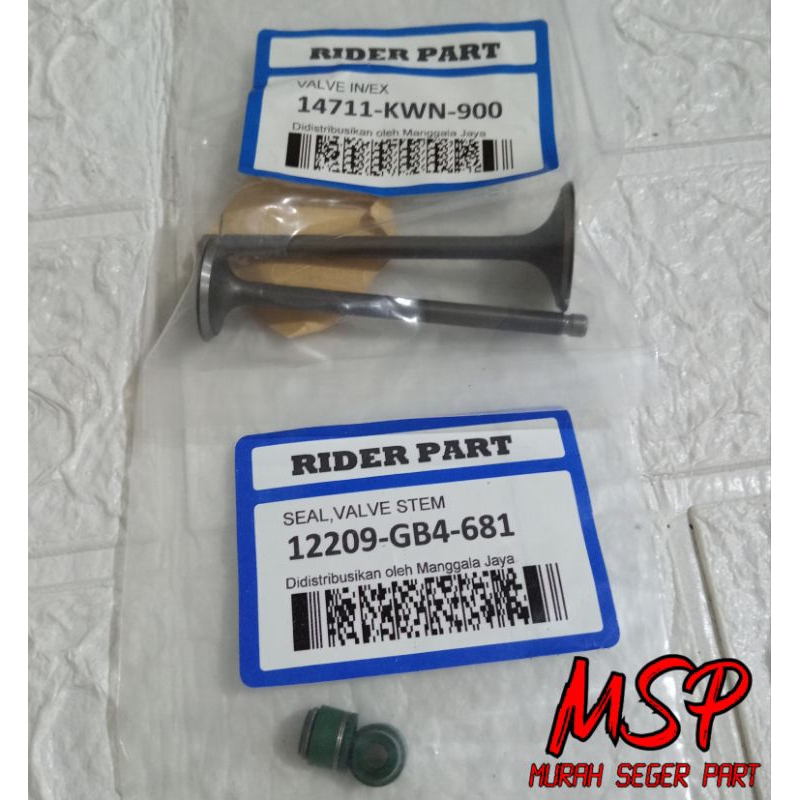 PAKET KLEP SET VARIO 125 FI KWN SEAL KLEP VARIO 125 FI BERKUALITAS