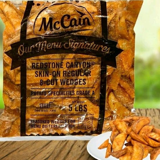 

Kentang MC cain spicy wedges 1 kg