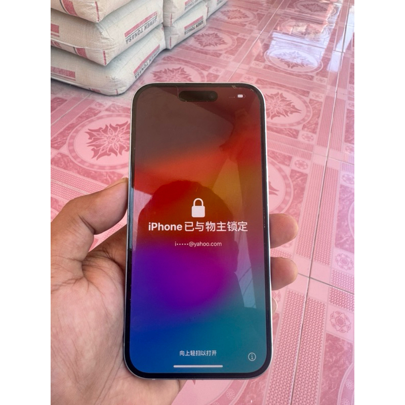 IPHONE 15 128GB BLUE LOCK ICLOUD