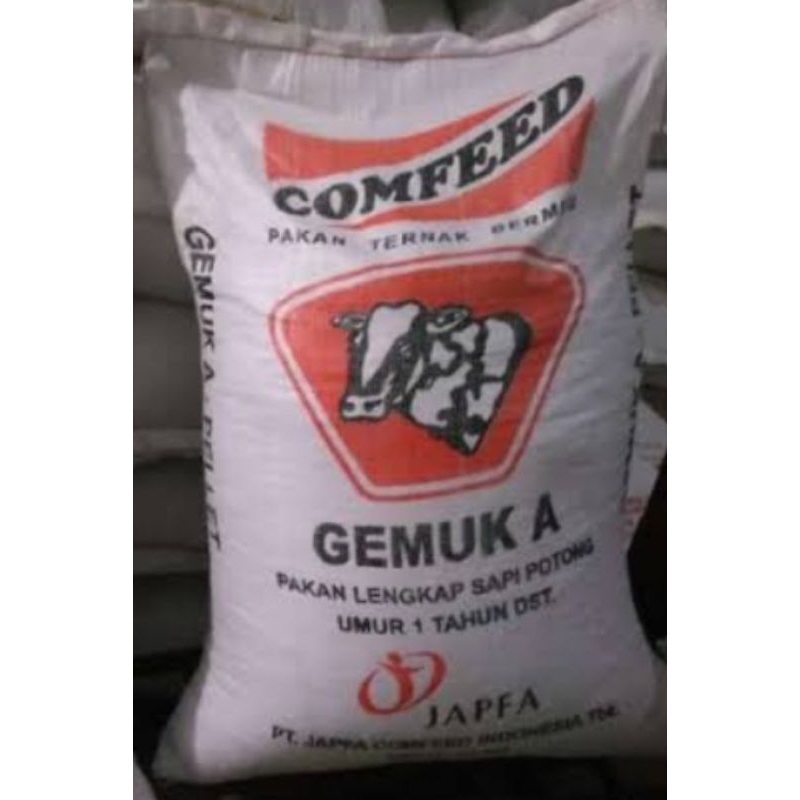 Gemuk A Pakan Konsentrat Pellet Sapi Pedaging Comfeed Sapi Potong 1kiloan ecer