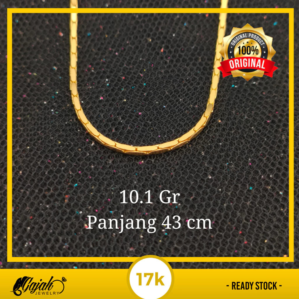 Kalung Emas 17 K - 10.1 Gram  2825