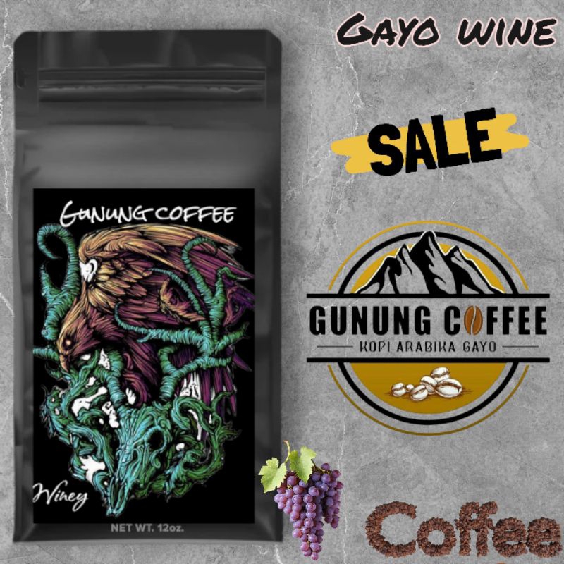 

KOPI GAYO ARARABIKA GAYO WINE THEBEST 500gr
