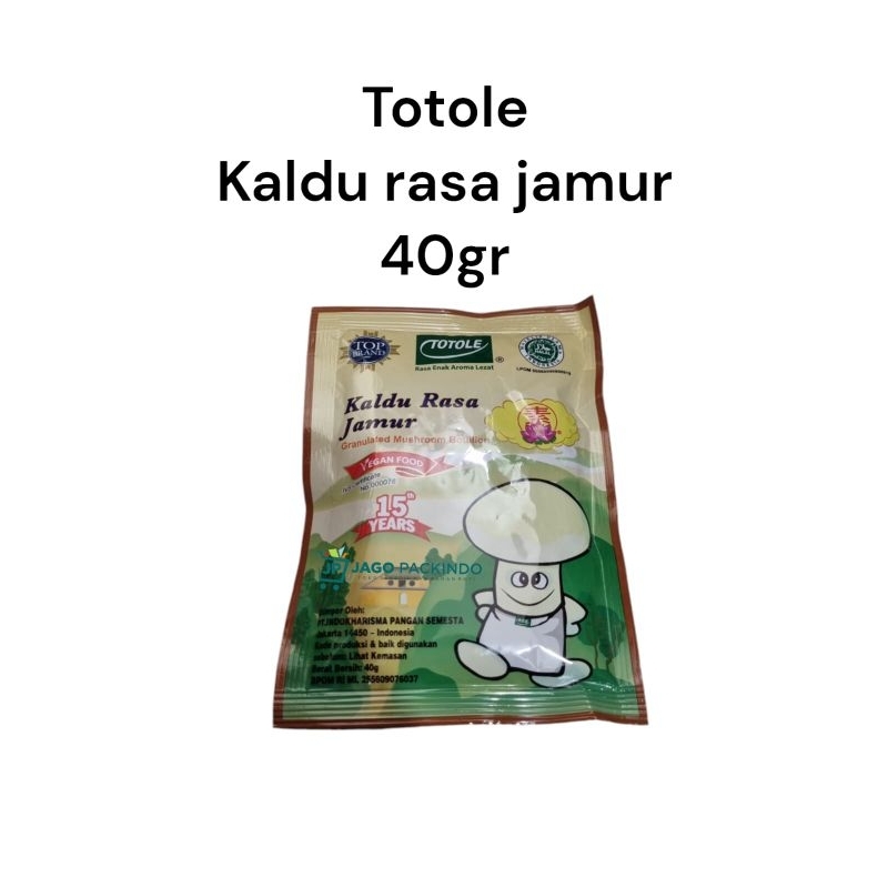 

TOTOLE KALDU RASA JAMUR NON MSG 40gr