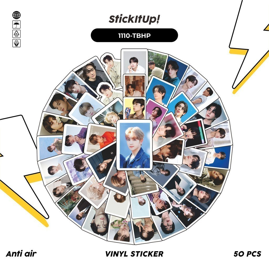 

COD✨ 100 Pcs Stiker TheBoyz Hyunjae Lucu Anti Air Untuk Dekorasi Notebook Sepeda Skateboard Handphone DIY