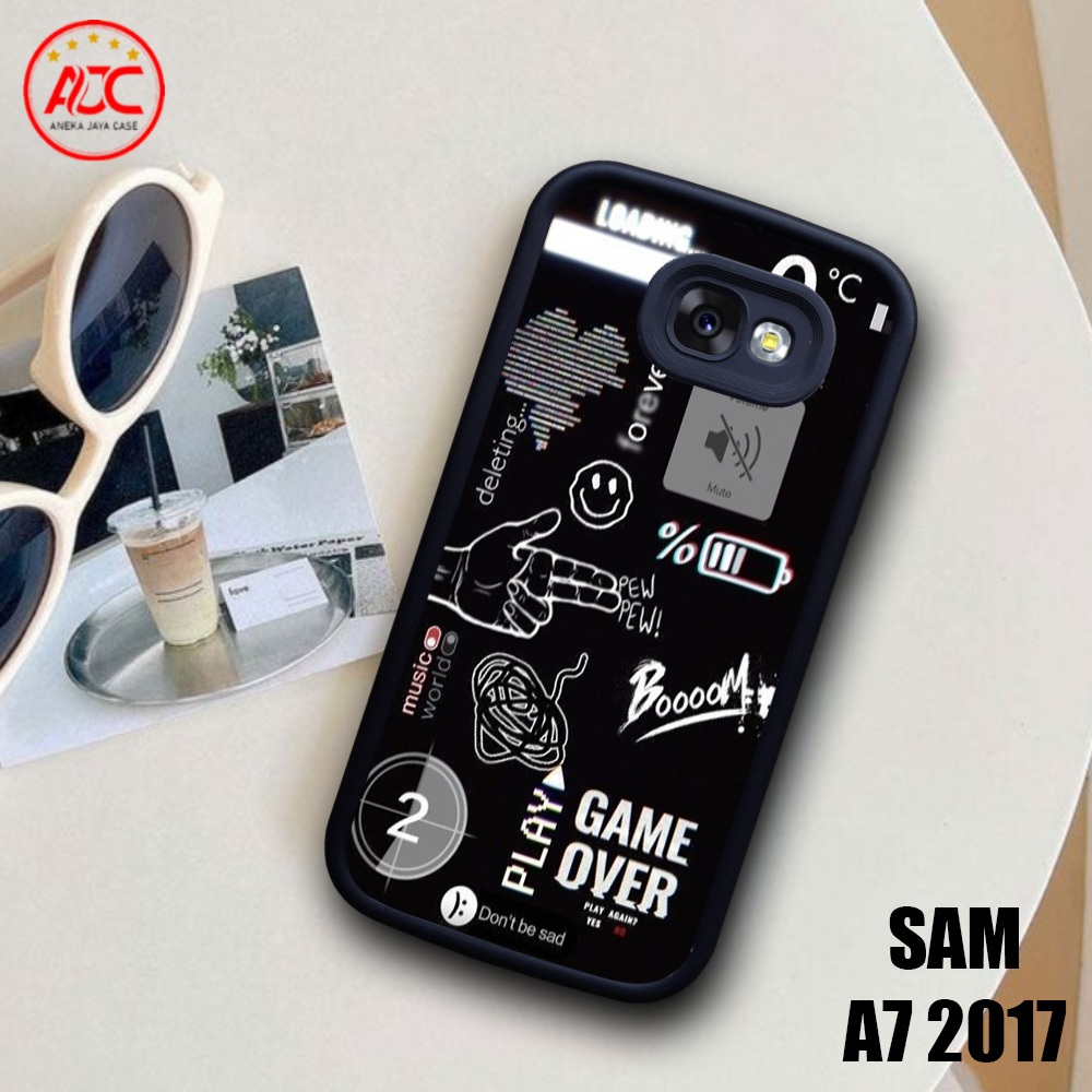 Case Samsung A7 2017 Terbaru Abstrak Casing Samsung A7 2017 Terlaris Casing Hardcase Sofcase Glosy