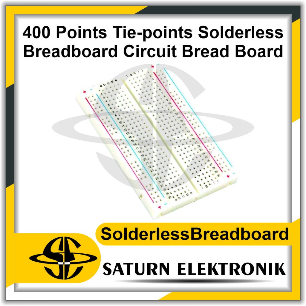 Breadboard Mini Solderless 400 400p