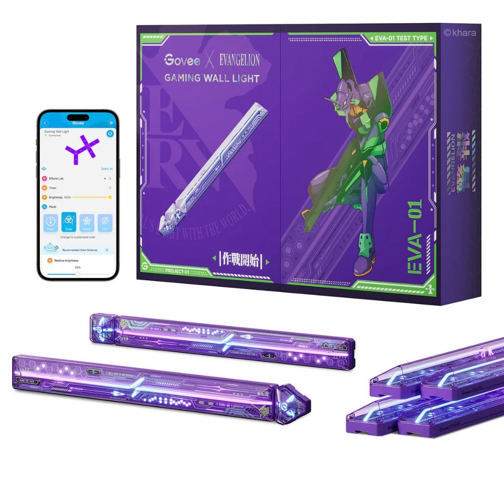 Govee Gaming Wall Light x Evangelion