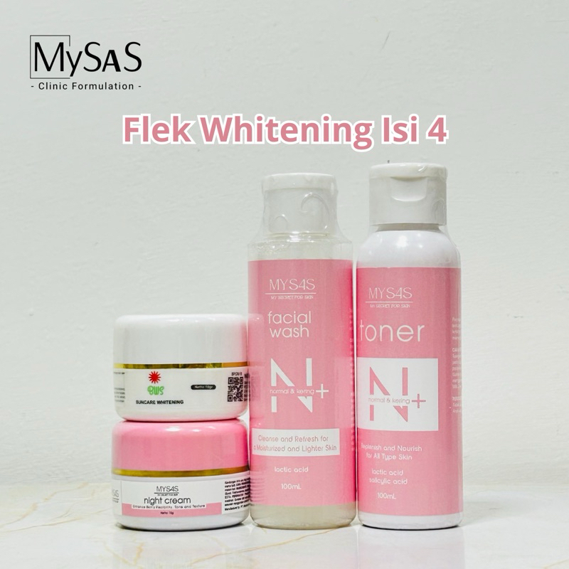 MYSAS FLEK WHITENING ISI 4