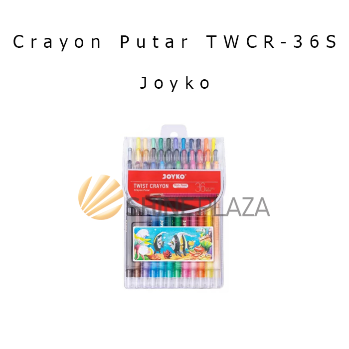 

Twist Crayon Titi Joyko 36 Warna - Krayon Putar Oil Pastel 36 Color TWCR-36S