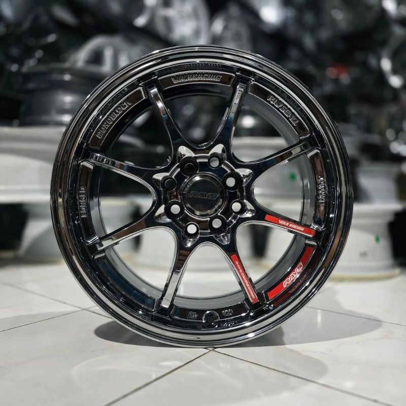 velg mobil racing R16 VOLKRAYS CE28 velg mobil ring 16 velg racing mobil import termurah berkualitas