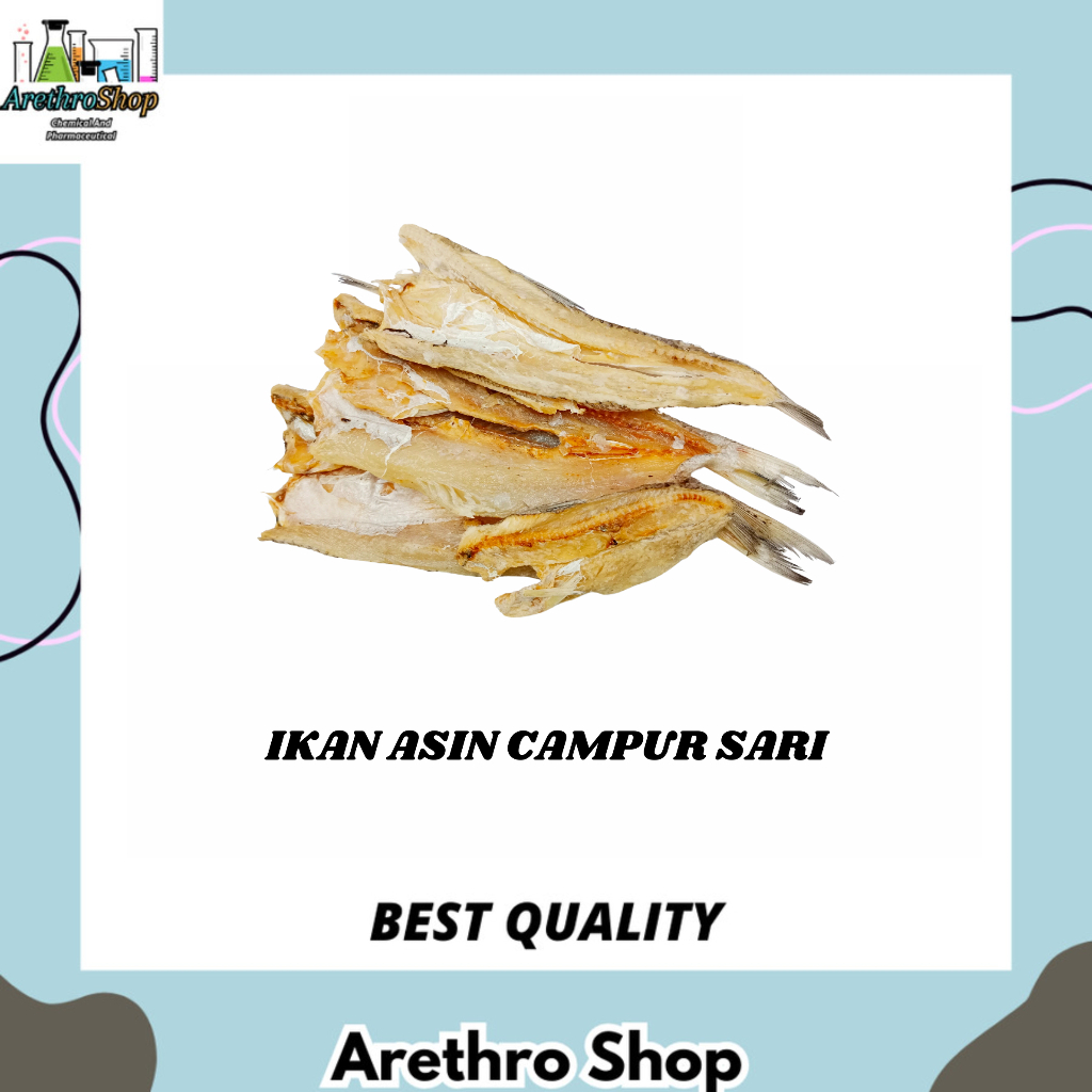 

IKAN ASIN CAMPUR SARI 500 GRAM DAN 1 KG BEST SELLER