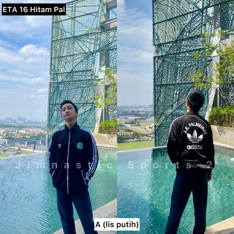 tracktop olahraga ETA 16 Hitam Pal Tracktop cowo / Tracktop Adidas CowoCewe / tracktop outdoor / tra
