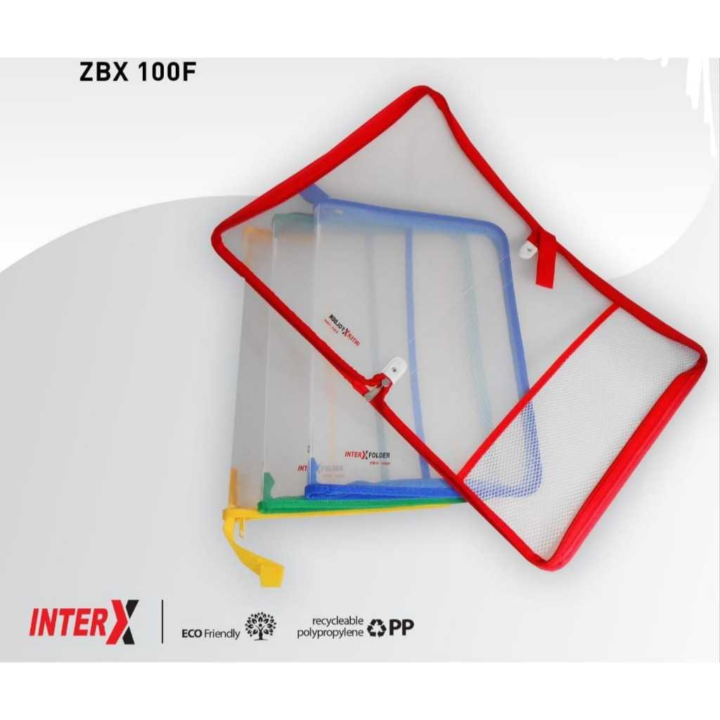 

INTER-X ZIPPER BAG ZBX 100 FOLIO
