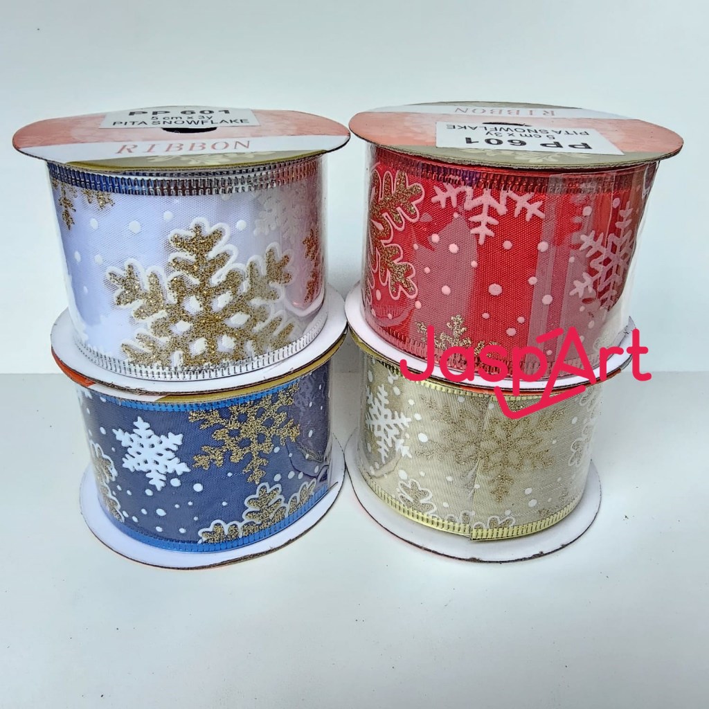 

PITA GLITTER NATAL PINGGIR KAWAT PITA PARCEL PITA CHRISTMAS PITA HIASAN CANTIK LEBAR 6CM PITA NATAL