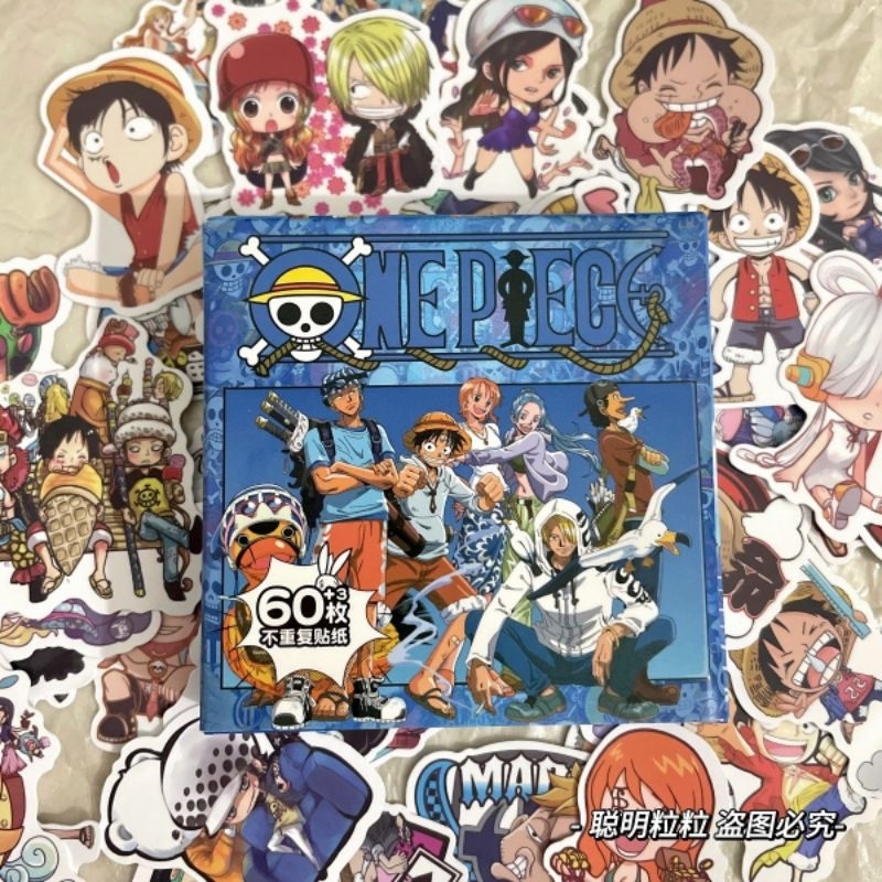 

60pcs sticker box one piece