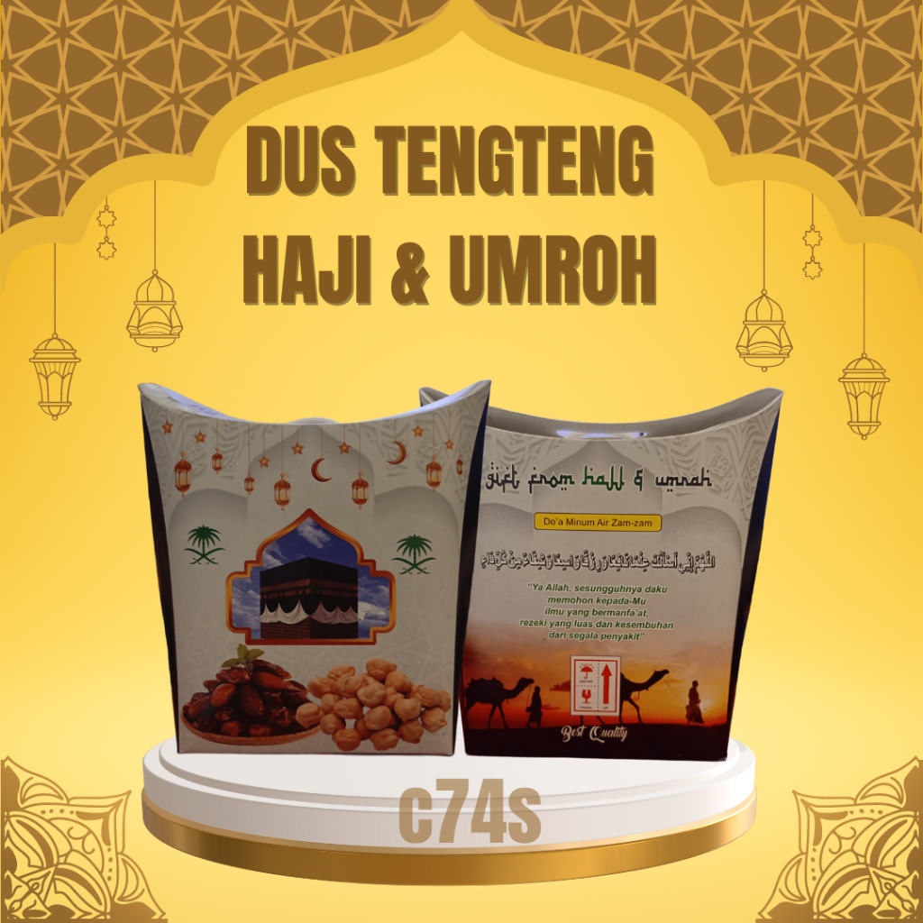 

dus tengteng untuk oleh oleh haji dan umroh 1 pack isi 50 pcs