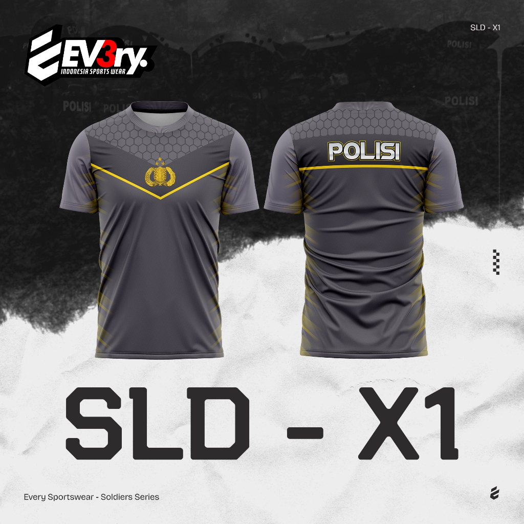 Dalaman kaos POLISI Full Printing