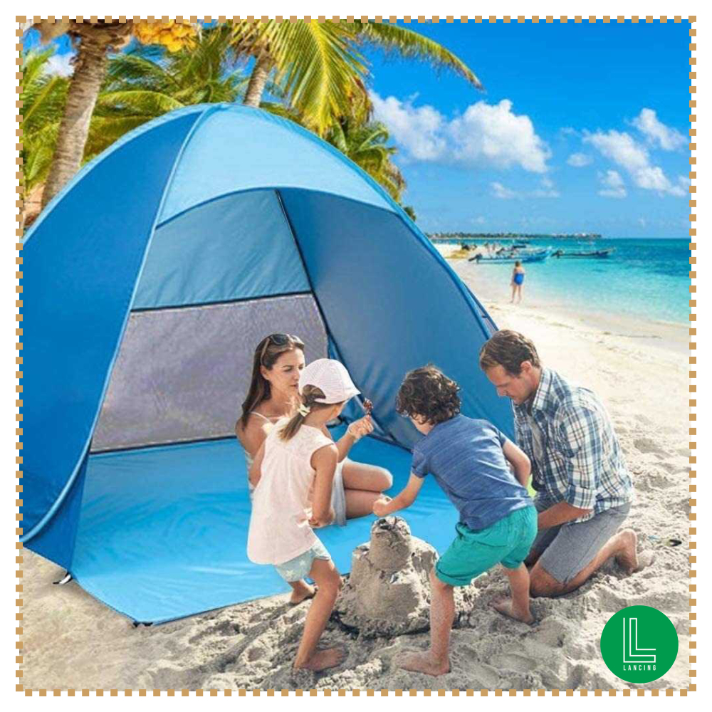 Tenda Mancing Camping Lipat Otomatis Waterproof Pop Up Tent - OMSEOABL