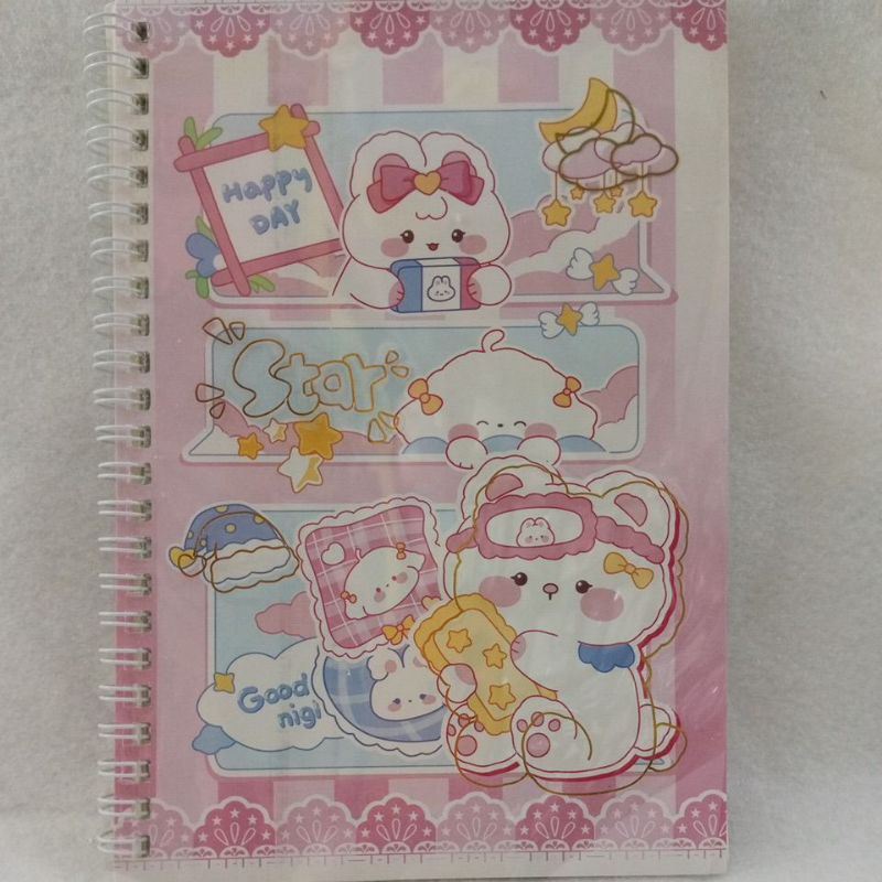 

Buku A5 Motif Bear