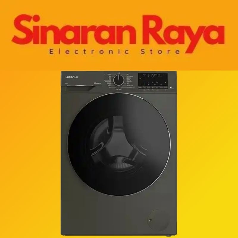 HITACHI MESIN CUCI FRONT LOADING WASHER BD90YFVEM