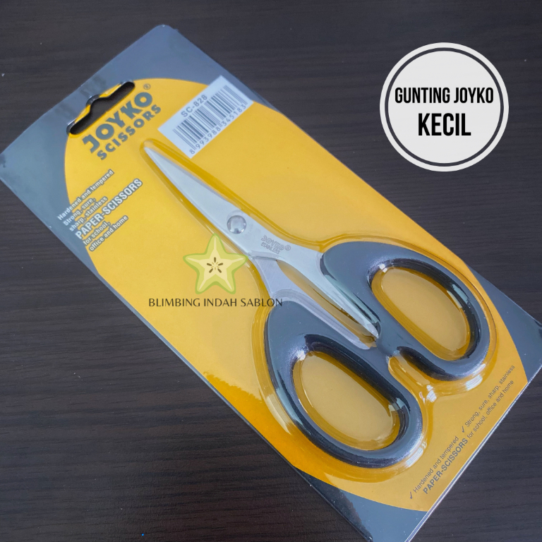 

Jual Gunting Pemotong Kecil JOYKO Cutter Scissors SATUAN Alat Peralatan Logam Perlengkapan Rumah Tangga Kertas DIY Alat Cut Plastic Kertas Kardus Box Paper Tajam Plastik Karton Bufalo Potong Bahan Stainless Steel Berkualitas Blimbing Indah Sablon Malang