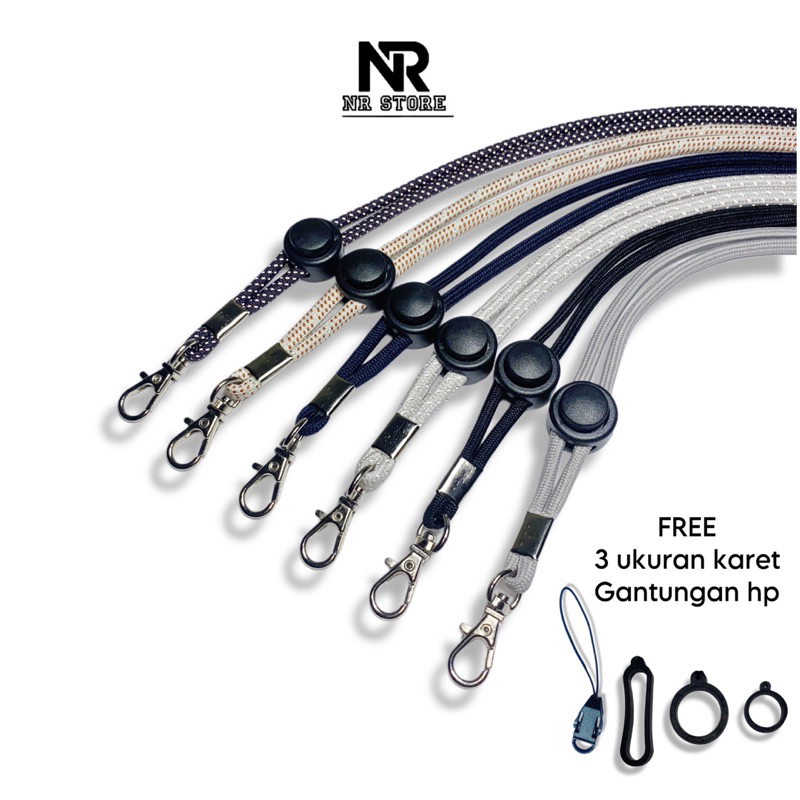 

TALI GANTUNGAN ID CARD HOLDER / KALUNG O RING / LANYARD ID CARD NAMETAG / TALI HP / CARD HOLDER / keychain( PERUSIK CS STOPER )