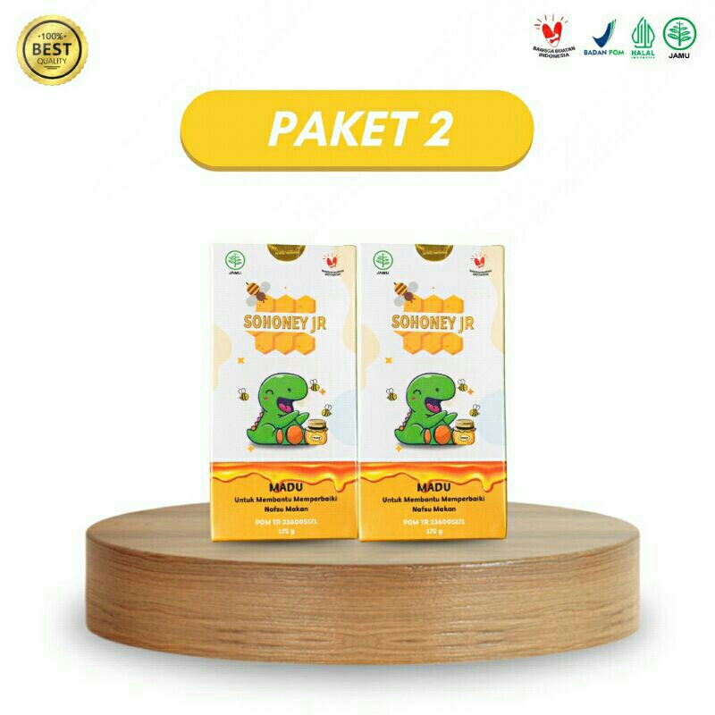 

Sohoney Jr - Madu Paket 2 Botol