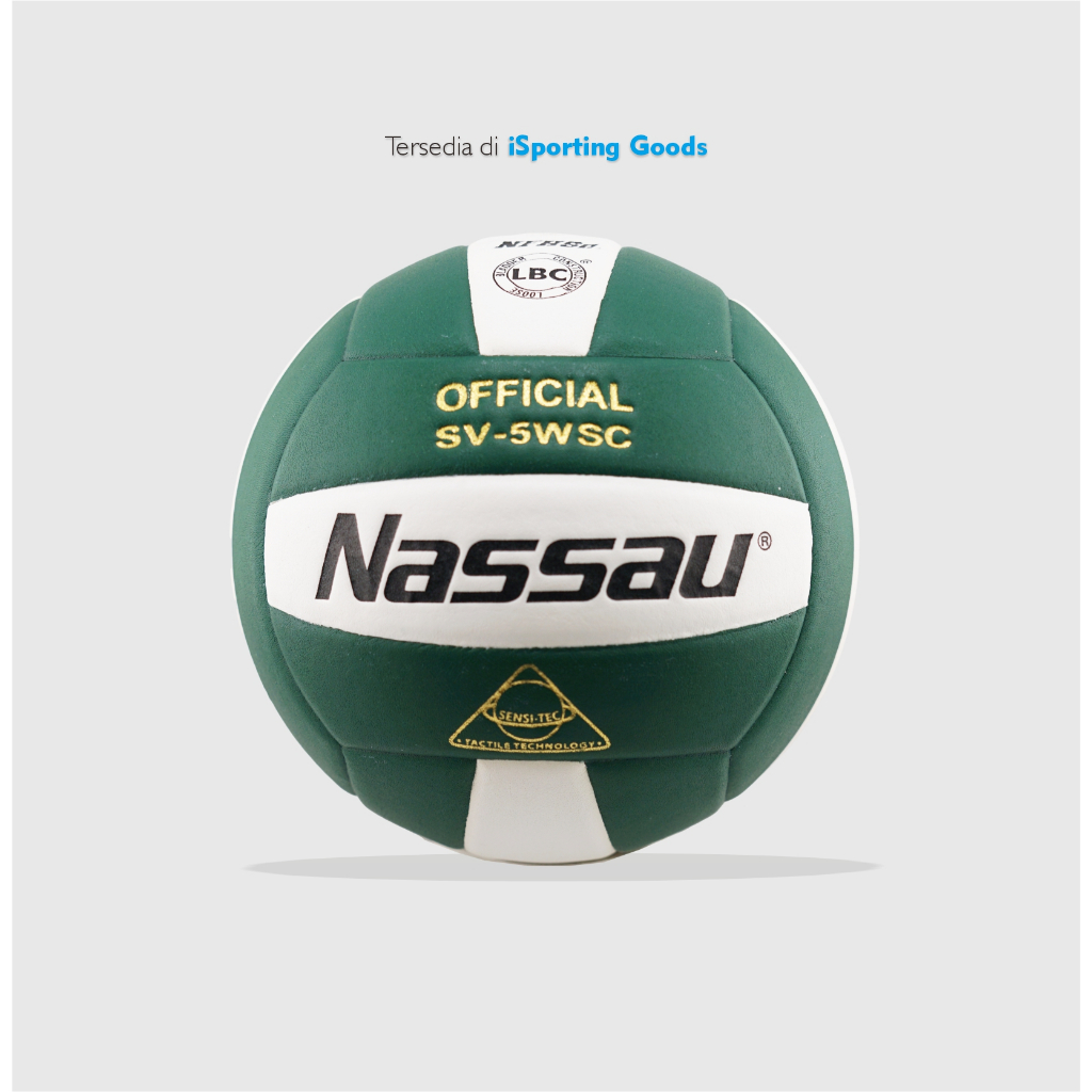 NASSAU BOLA VOLLY NASSAU OFFICIAL SV-5WSC VOLI NASSAU SIZE 5 ORIGINAL 100%