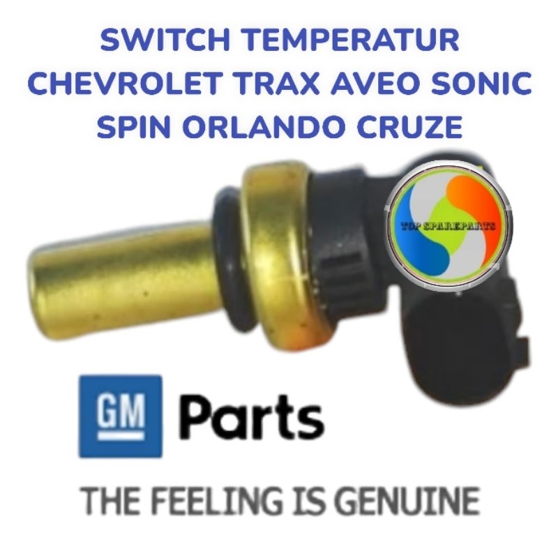 SWITCH TEMPERATUR SENSOR SUHU ECT CHEVROLET TRAX AVEO SONIC SPIN ORLANDO CRUZE