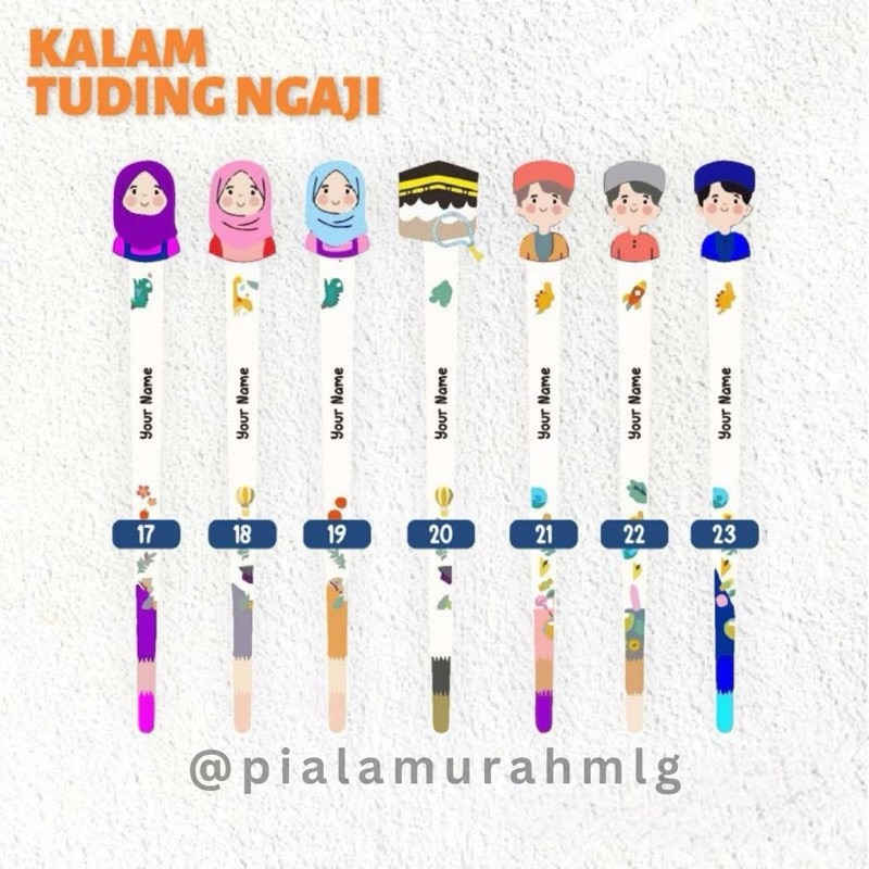 

Tuding Ngaji - Kalam Ngaji - Duding Ngaji Anak Akrilik Custom Nama Free Design