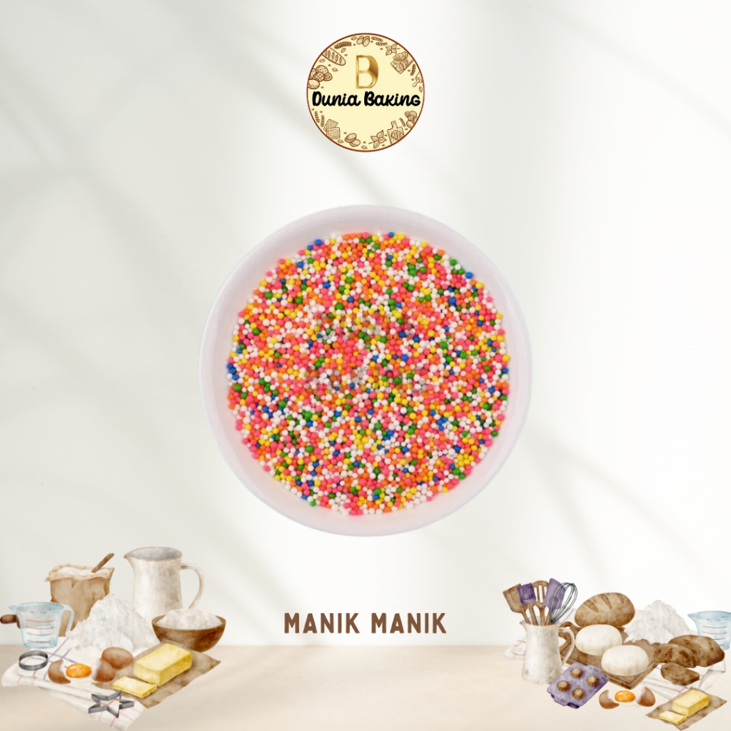 

Manik manik | Sprinkles | Hiasan kue