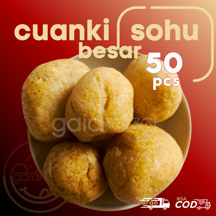 

Cuanki SOHU BESAR 50pcs (Cuanki Bulat Kering) by GaiaRasa