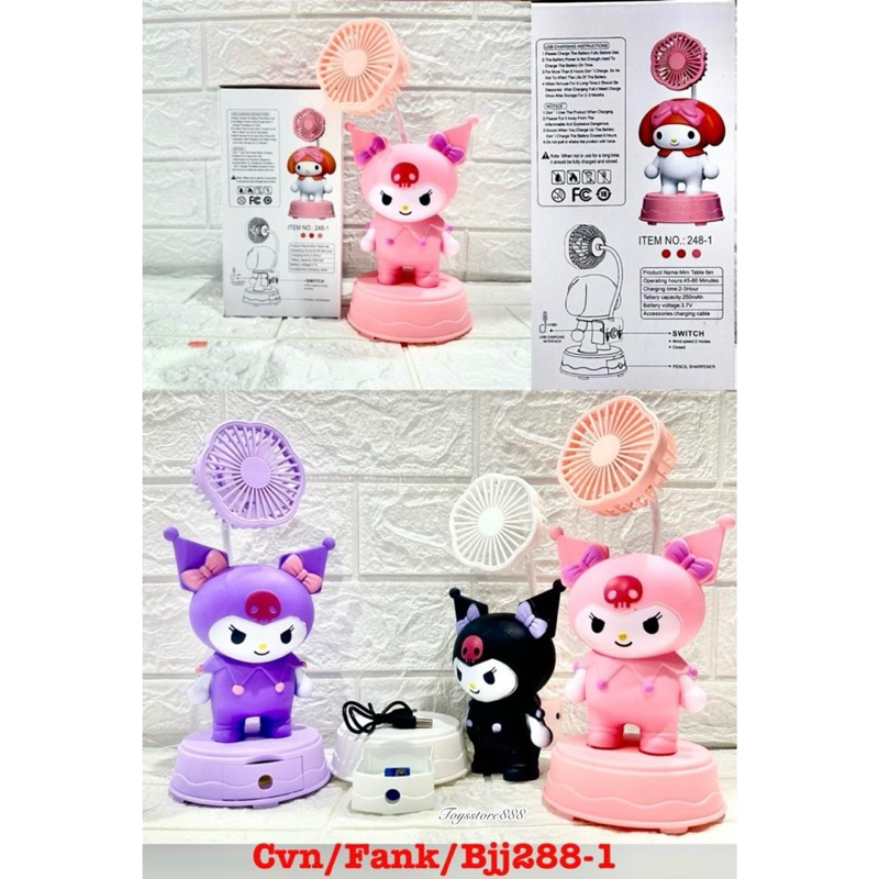 Kipas Angin / Kipas Portable / Kipas Meja / Kipas dan Serutan Pensil / Rautan Pensil Besar