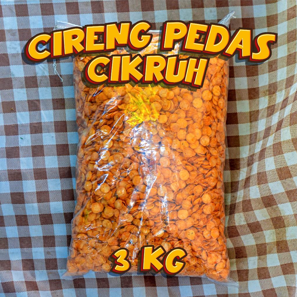 

KERIPIK CIRENG PEDAS MANDALI 3KG CIKRUH NAGIH