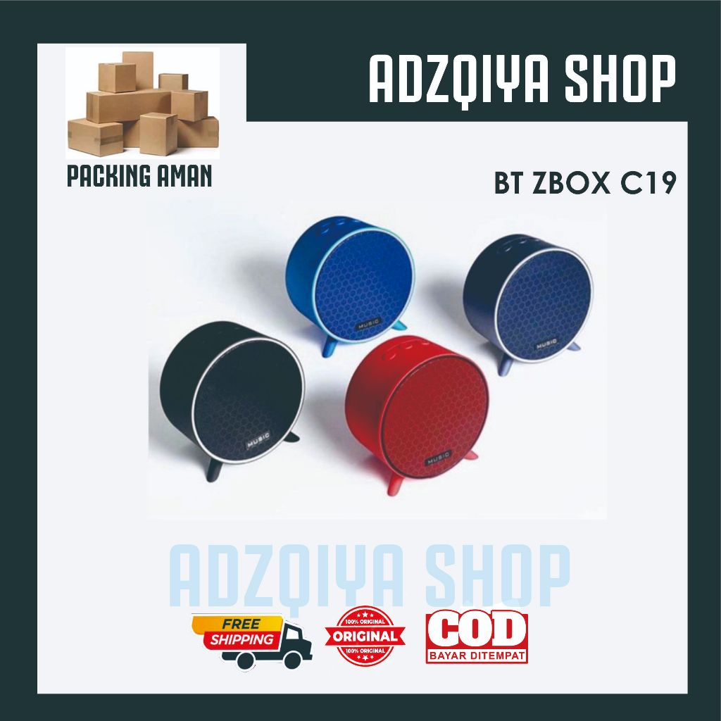 SPEAKER BT ZBOX C19 | SPEAKER PORTABLE