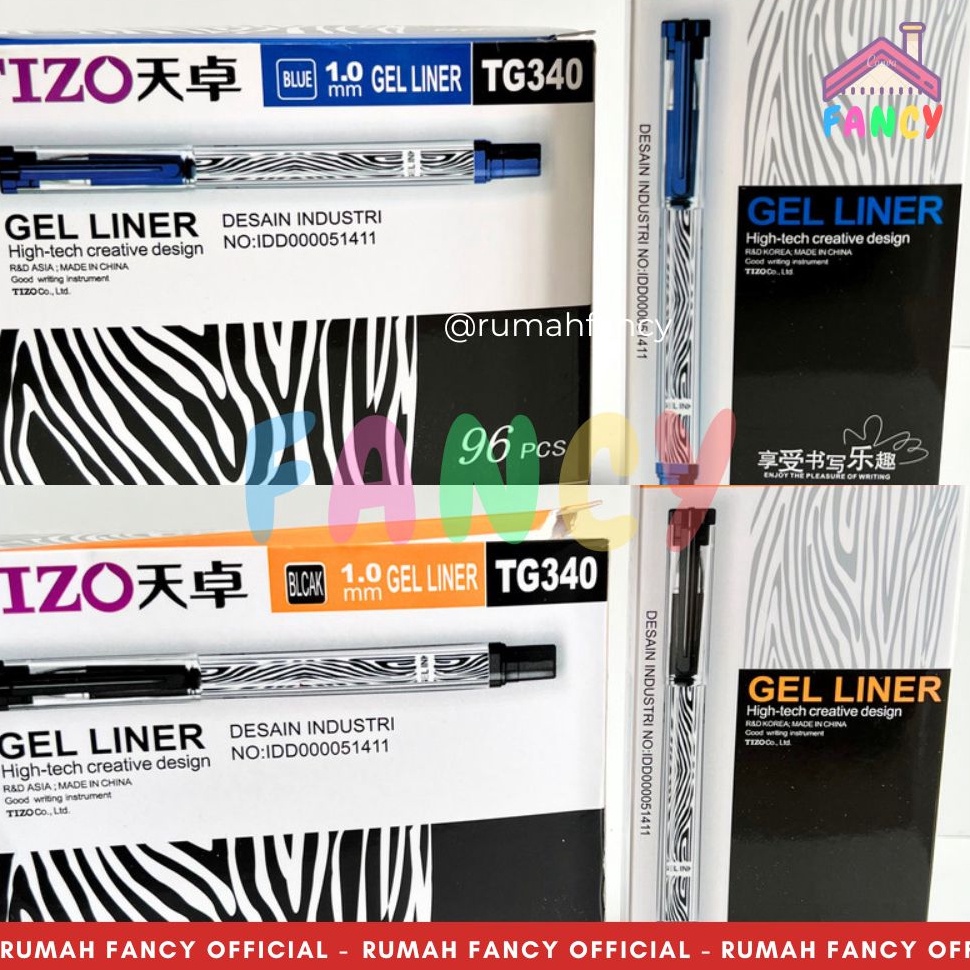 

KODE J63R 1LUSIN Bolpen Gel Pen tizo TG 34 1mm Pulpen Tizo Tg 34 Pulpen Gel Tizo Gel Ink Pen Tizo Tg34 Tinta Hitam Biru Tebal Berkualitas