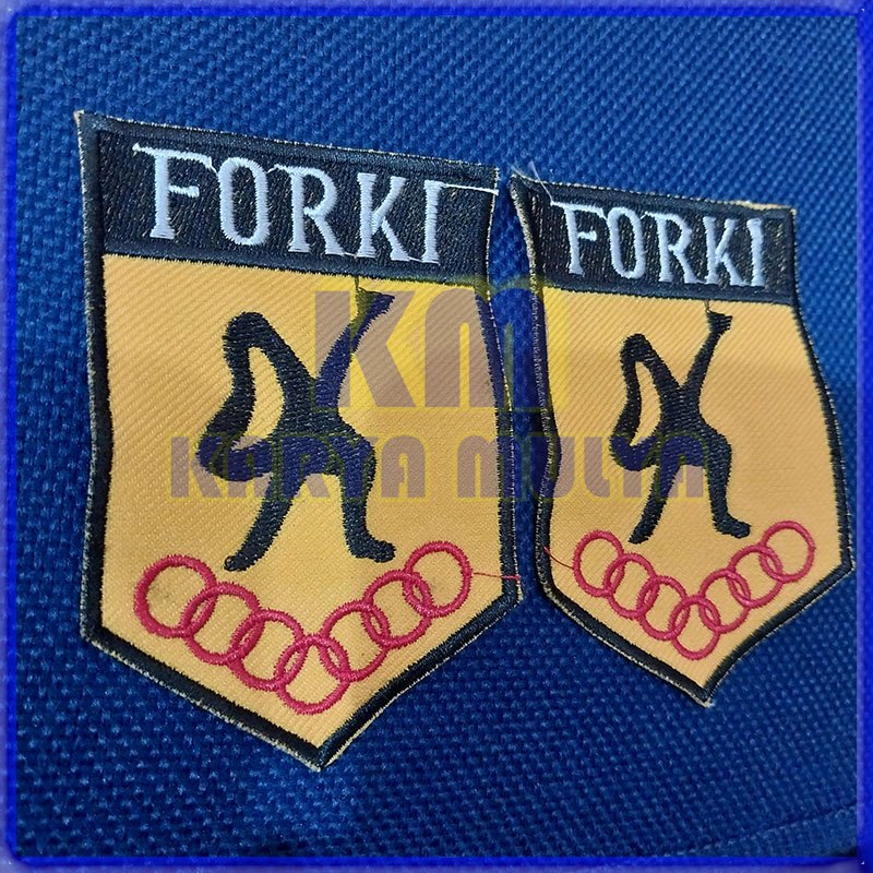 Bordir Logo Forki Bet Bordir Logo Federasi Karate Indonesia - KM