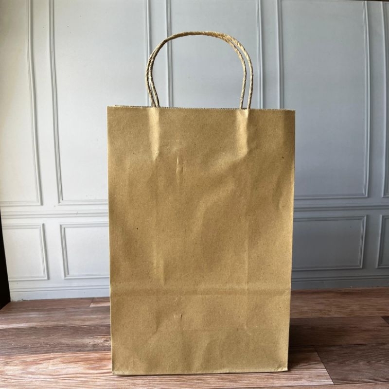 

Paperbag coklat XL 21x10,5x31 cm