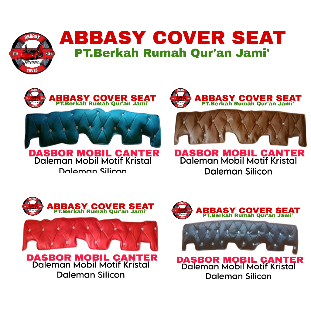 Cover Dashboard Truk Canter – Alas Dasbor Mobil Tebal Anti Slip